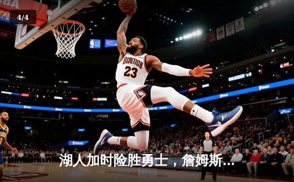 湖人加时险胜勇士，詹姆斯三双库里空砍46分 - 4